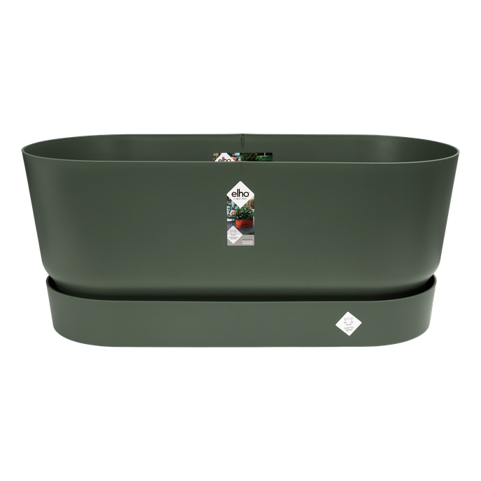 greenville pflanzgefäß 80cm rollen laubgrün